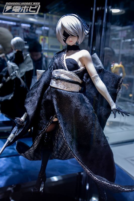 週末の話題】フィギュア 彩色原型が展示！ 『NieR:Automata Ver1.1a