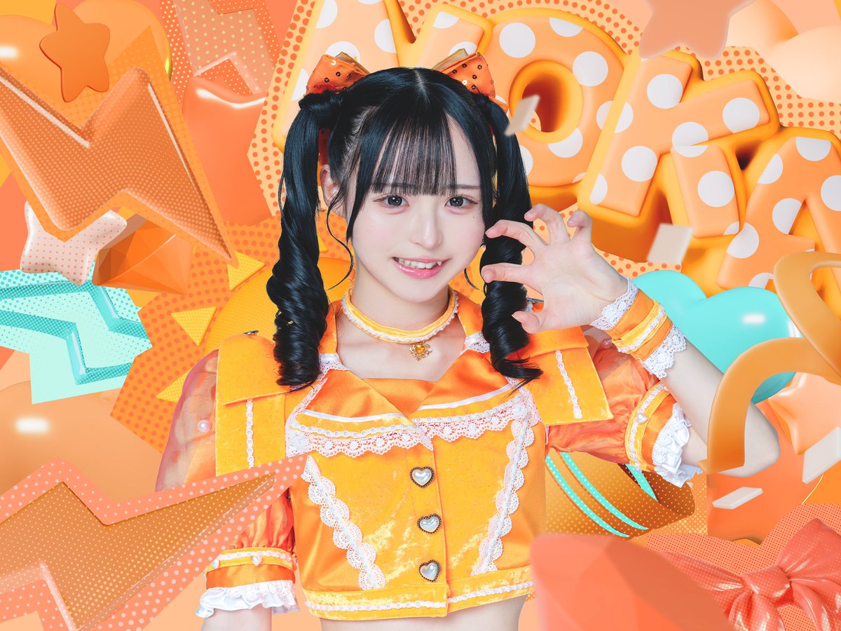 メンバー発表 】 🍑 小晴のか（@MEGAFON_noka） 🌤️ 担当カラー