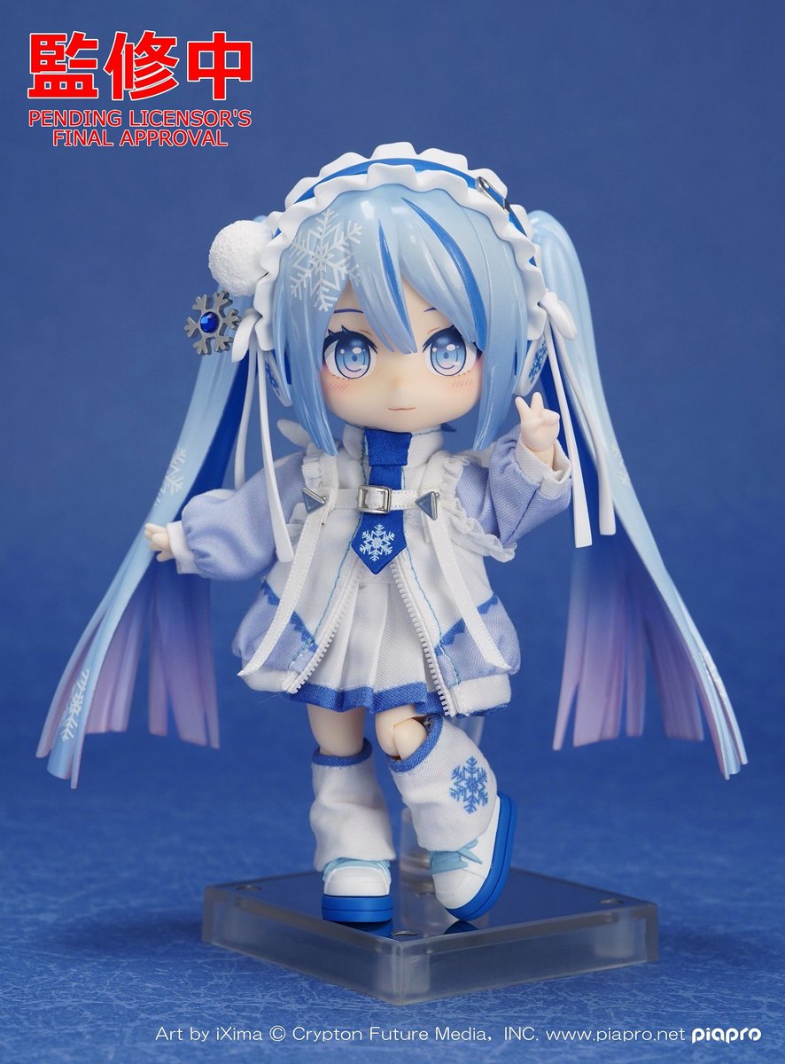 ❄️ #雪ミクのじかん 新作情報📺 ／ 彩色原型 初公開