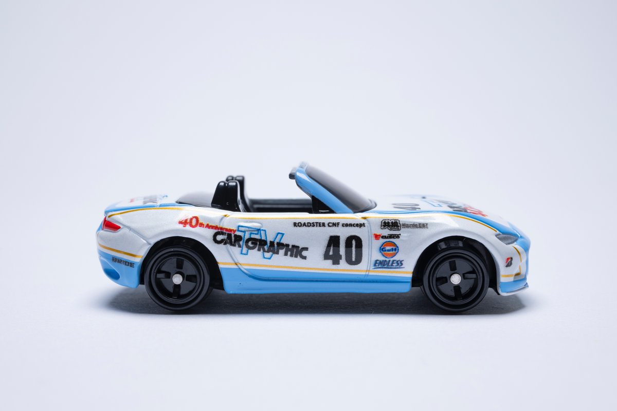 CGオリジナルトミカ発売のお知らせ】 カーグラフィックTVの放送40周年