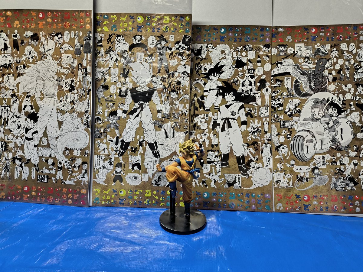 ドラゴンボール万博ポスター、購入してきました。 サイズは30×60センチ