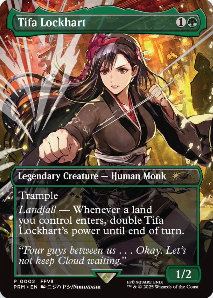 MTG x FINAL FANTASY・プロモ】 《ティファ・ロックハート