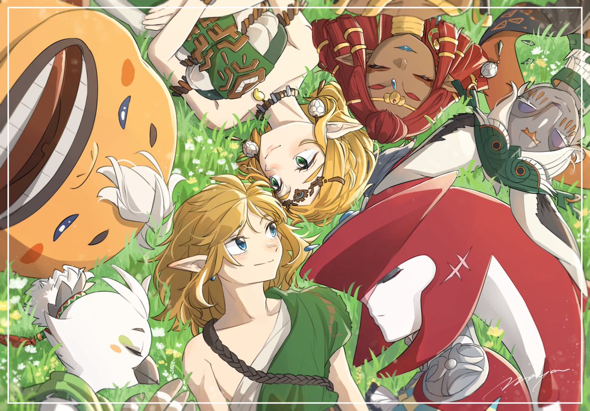 リンク(ゼルダの伝説) ,ゼルダ姫 「ティアキン2周年#ティアーズオブザ