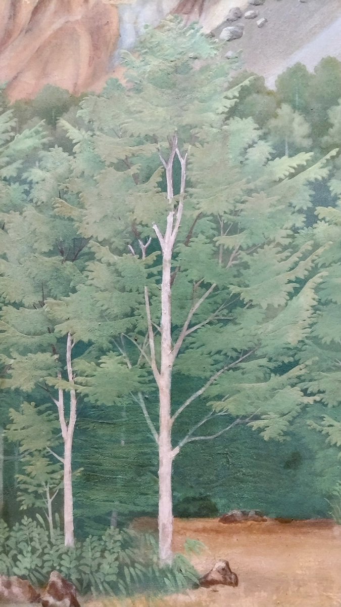 企画展 作品紹介】 福島県の名峰、磐梯山が描かれています。 1930年代