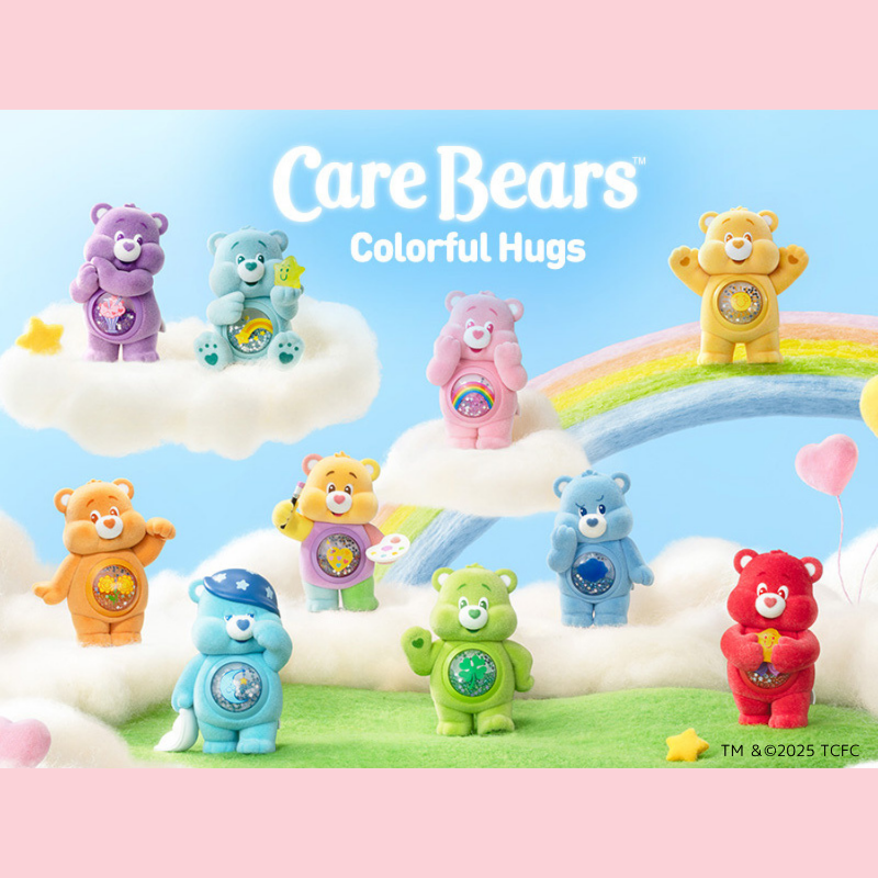 🆕『POPMART(ポップマート)』 Care Bears™(ケアベア™)#カラフルハグズ