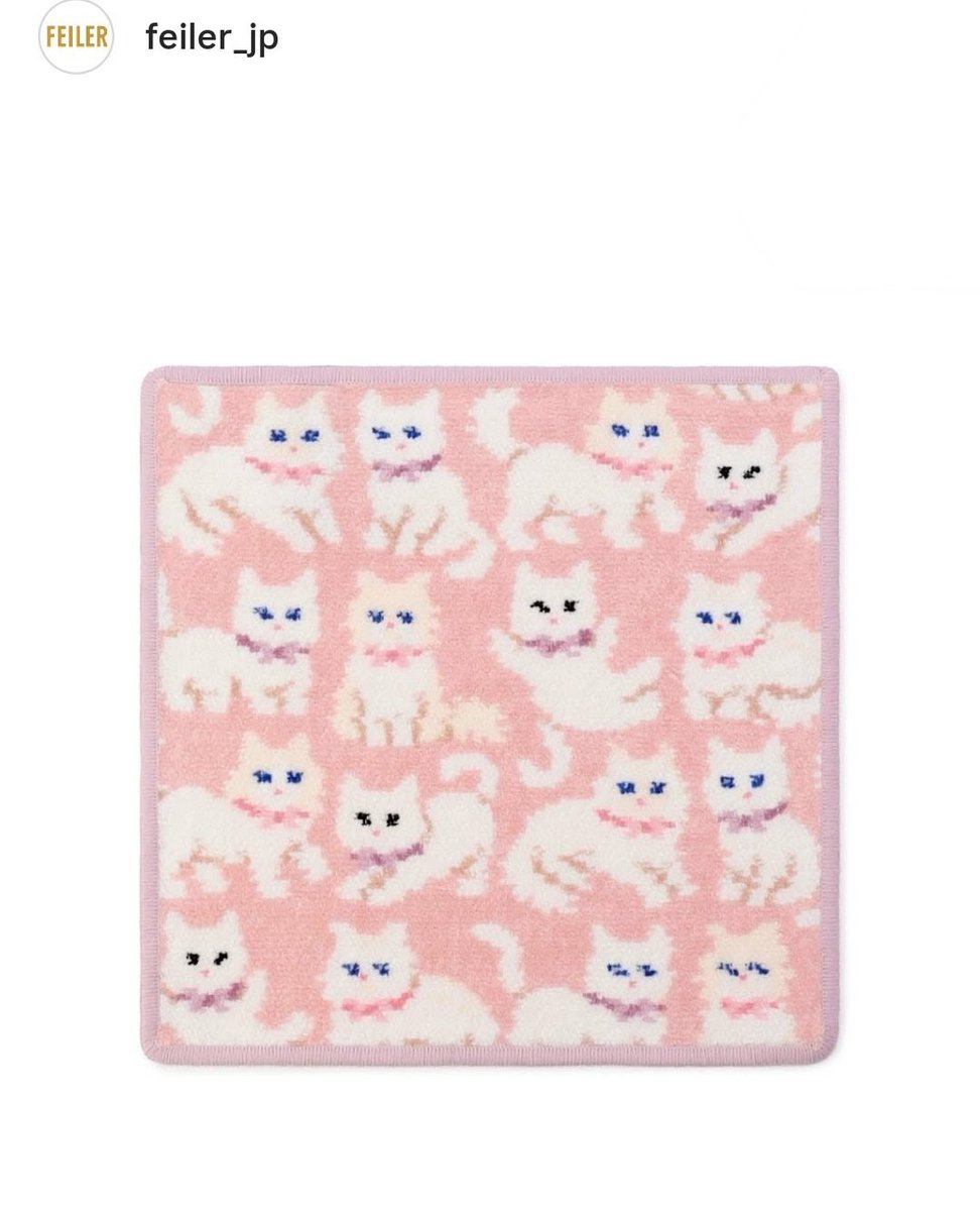 フェイラー2月の新作のモフモフネコチャン、実物の可愛さは犯罪級