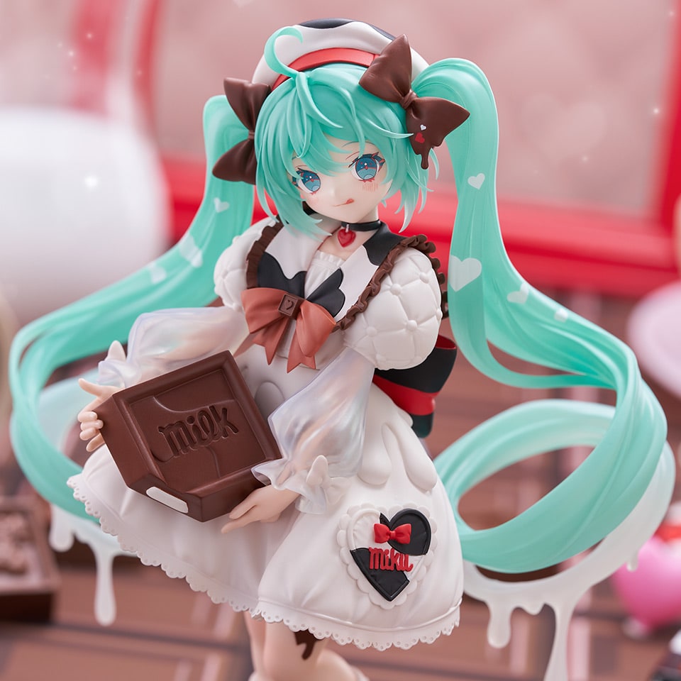 Figure size】約18cm Trio-Try-iT Figure ー初音ミク×チロルチョコ