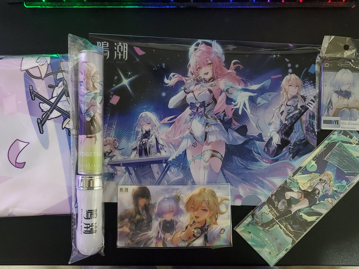 鳴潮】スペシャルライブ モーニエ ペンライト レーザーチケット 鳴潮