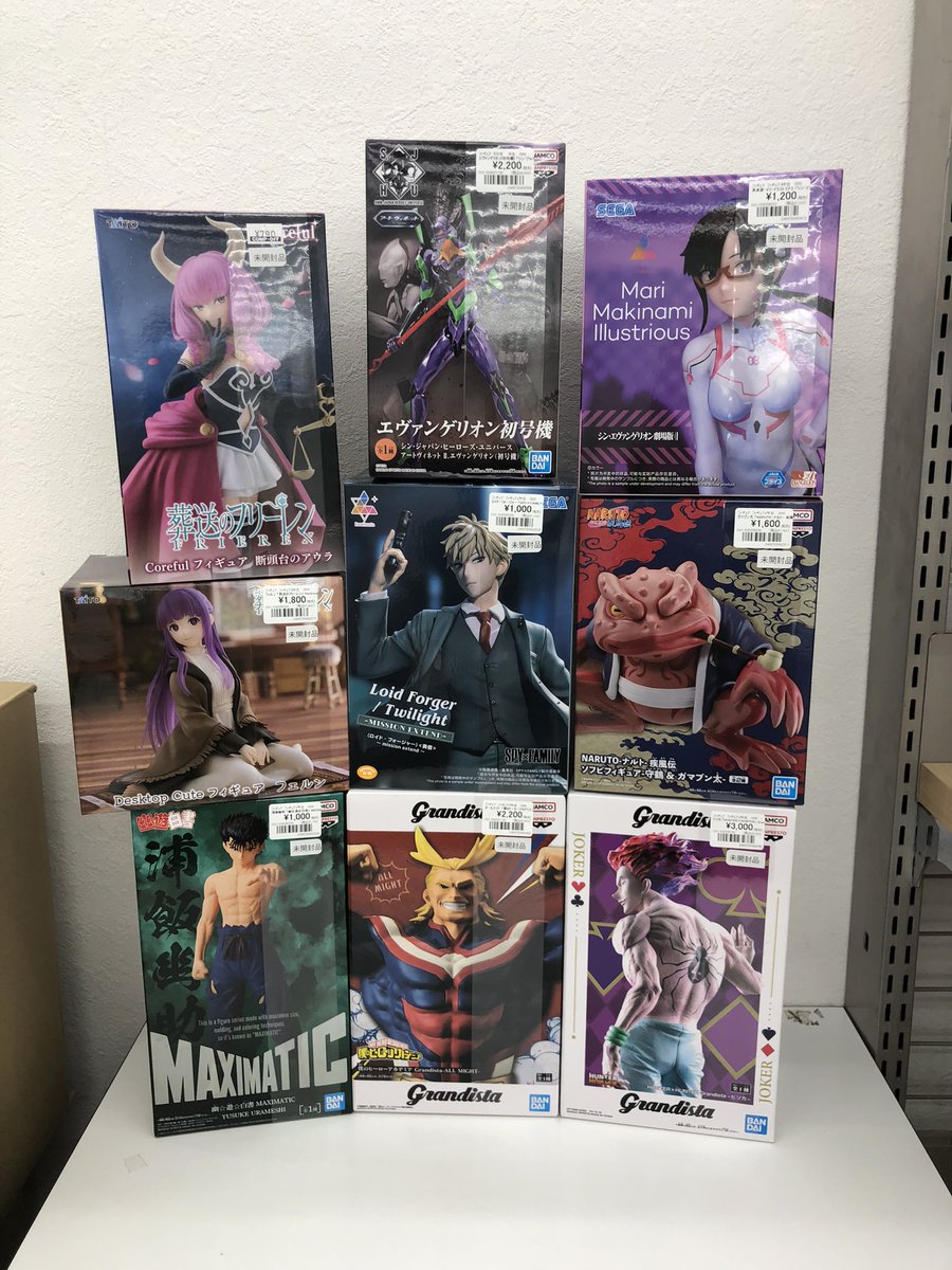 ⭐️フィギュア入荷情報⭐️ フィギュア多数入荷しました😳🩷🎶