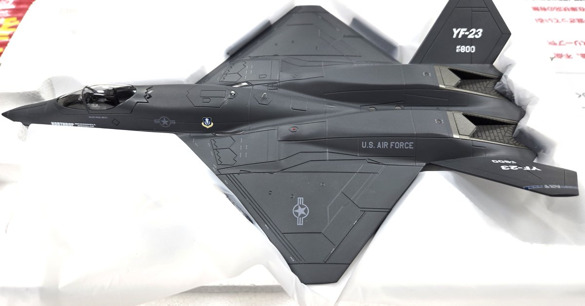 🔔入荷案内🔔 ﾎﾋﾞｰﾏｽﾀｰ製品 1/72 YF-23 ”Black Widow II” PAV-1 87