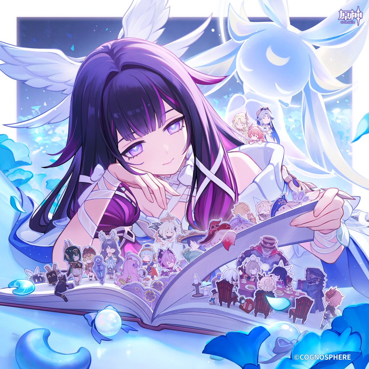 💗バレンタイン💗】 これは、月霊たちのくれた仕掛け絵本。いつもあの