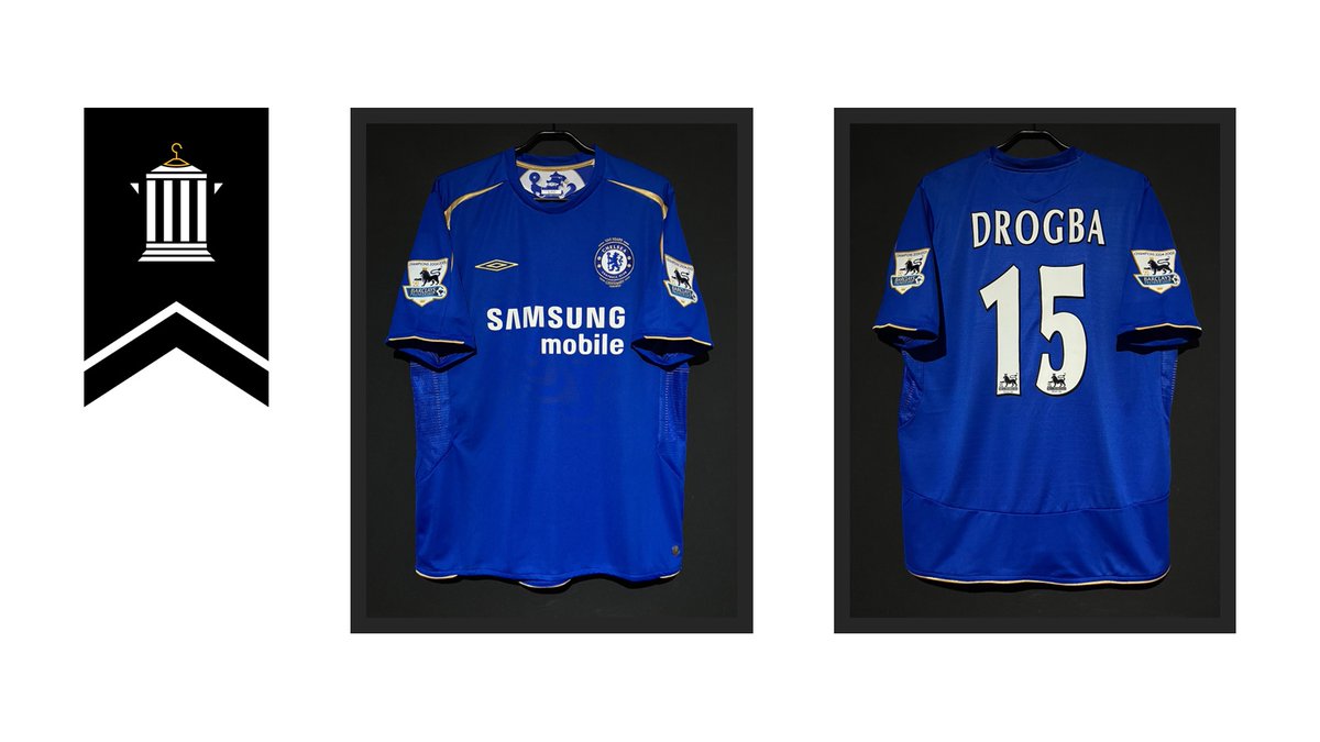 2005/06】 / Chelsea F.C.（H） / No.15 DROGBA 本日15日に因みまして
