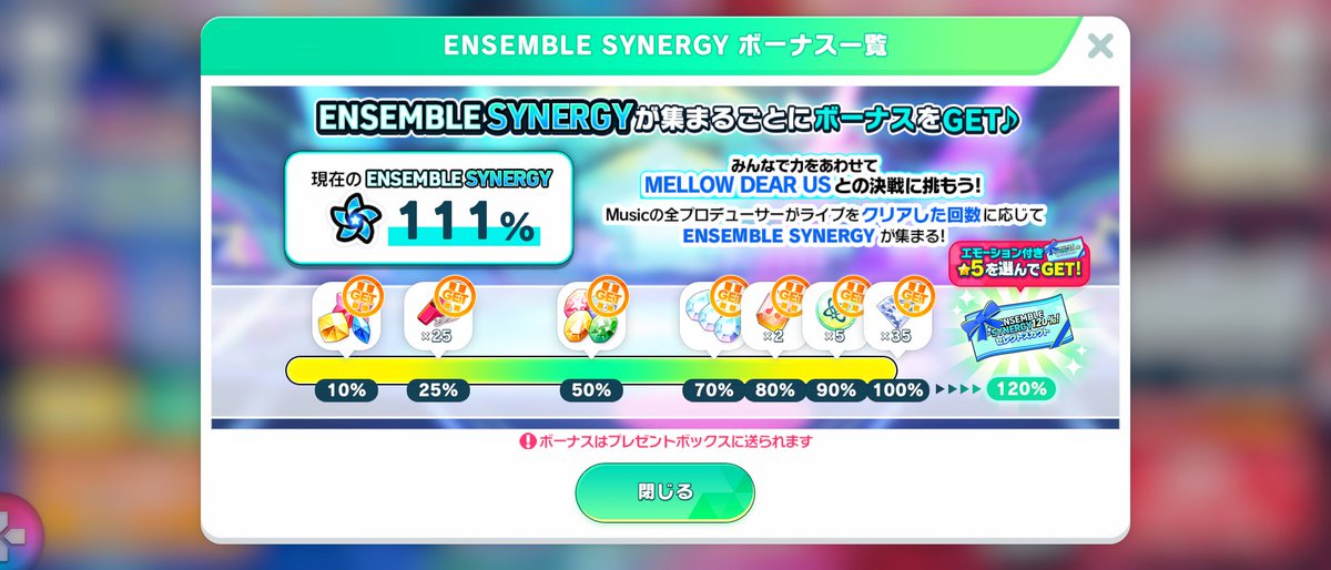 あんスタMusicは 後9%か〜！本当にもうちょいやん！ みんなが今夜本気