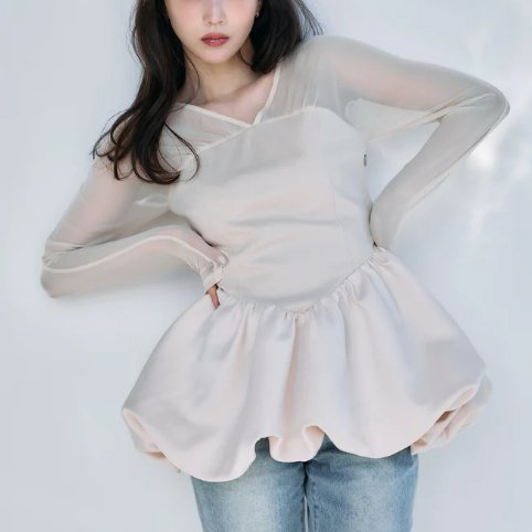 森香澄 #衣装 #トークィーンズ（2026/2/19） 🌸【poláura】ビスチェ