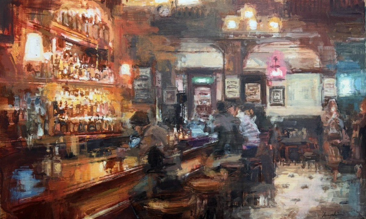 RT @KazuStudio1: 2026『ゆるやかな時間のなかで』53×33㎝ （M10号