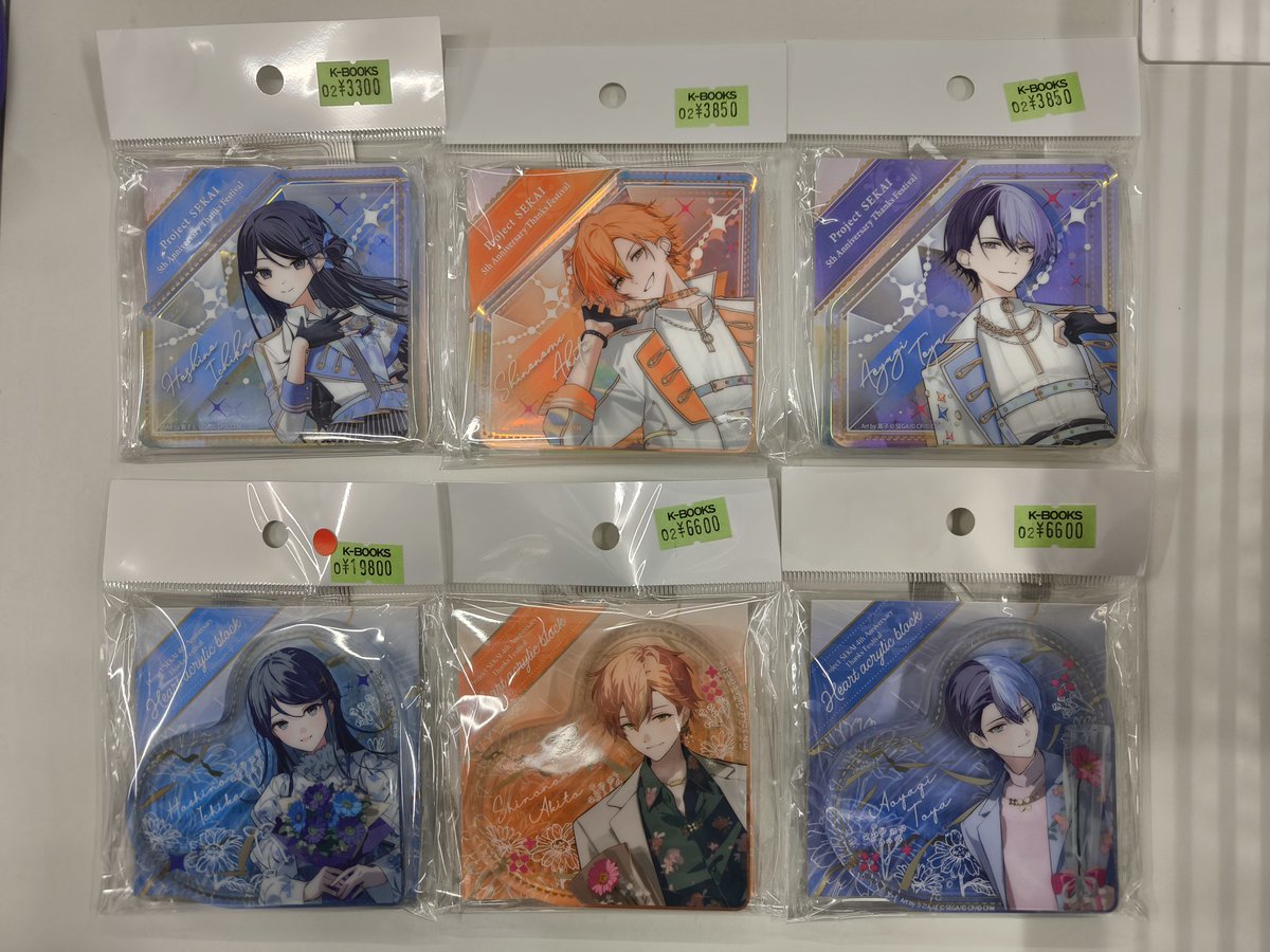 入荷情報】 プロジェクトセカイ 感謝祭 4th 5th アクリルブロック 星乃