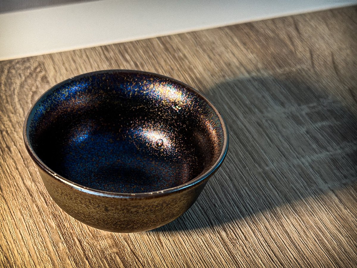 油滴天目のぐい呑み