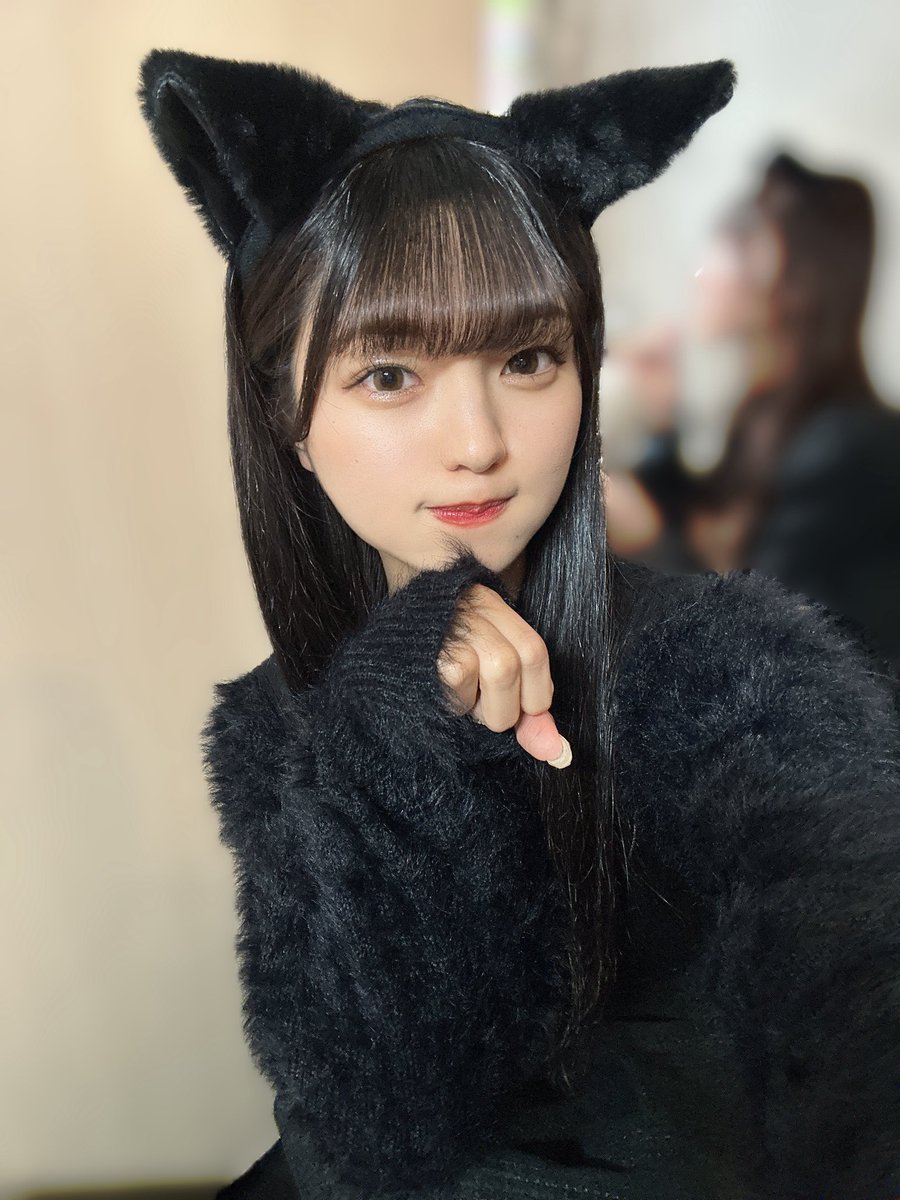 ﾆｬﾆｬﾆｬ!!! ニャンダブル公演🐱 ありがとうございました❕❕ 黒猫にした