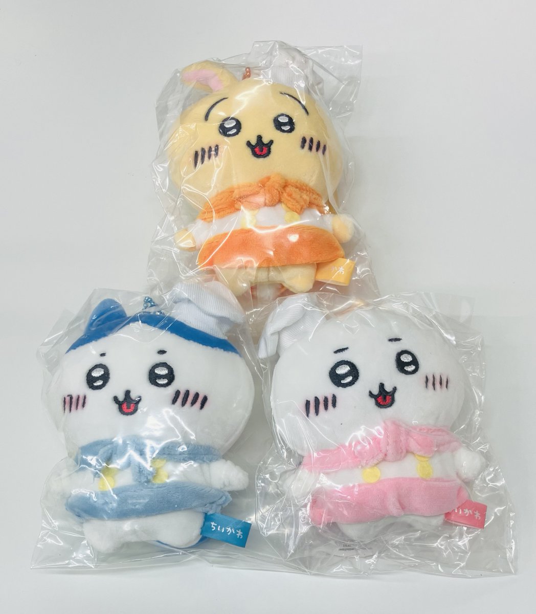 入荷情報】 「ちいかわ」カフェのコックさんマスコット各種入荷いたし