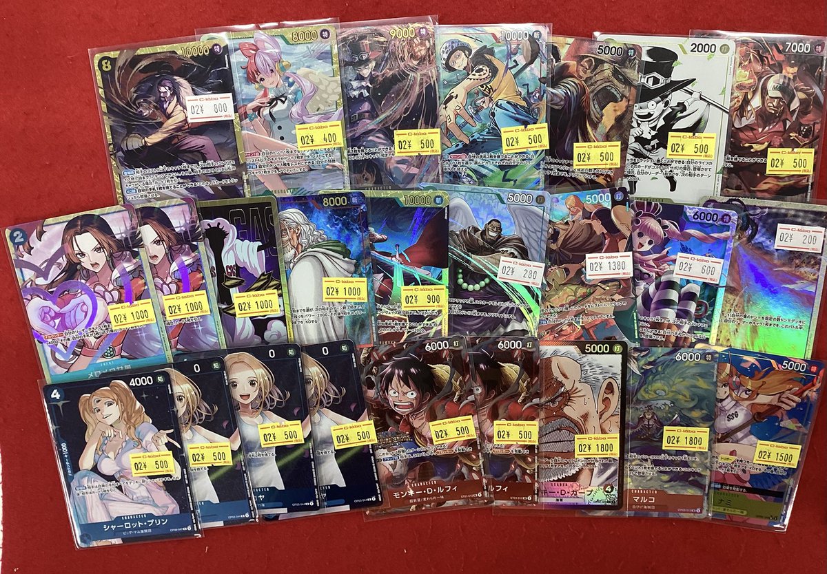 ワンピースカードゲーム 販売情報】 こちらの商品入荷です‼️ 状態確認