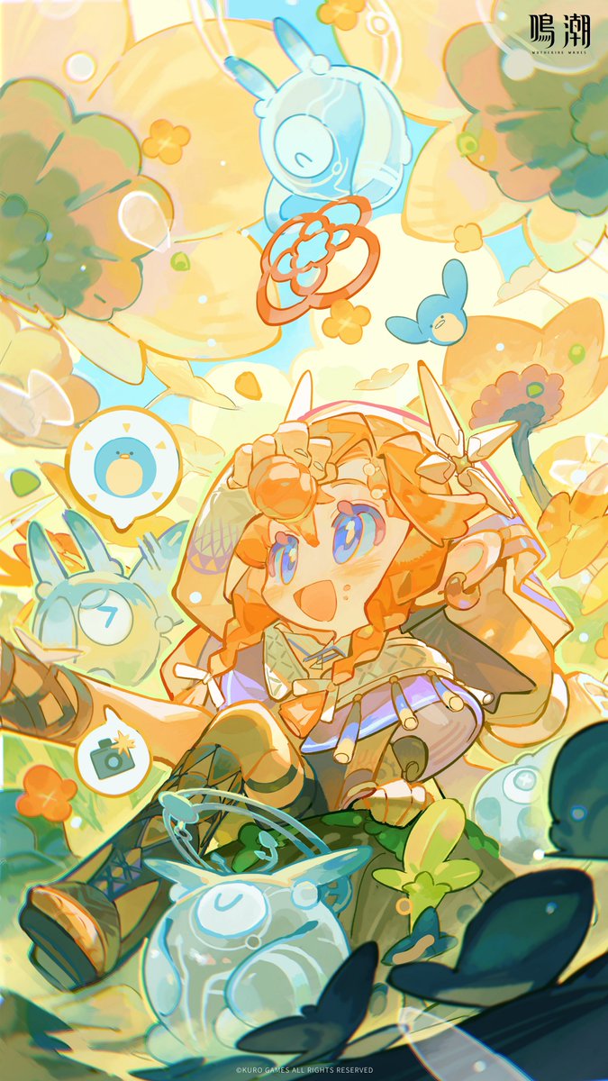 旅立ちを祝福するルーンを灯して、一緒に冒険しよう！ #鳴潮 #シグリカ