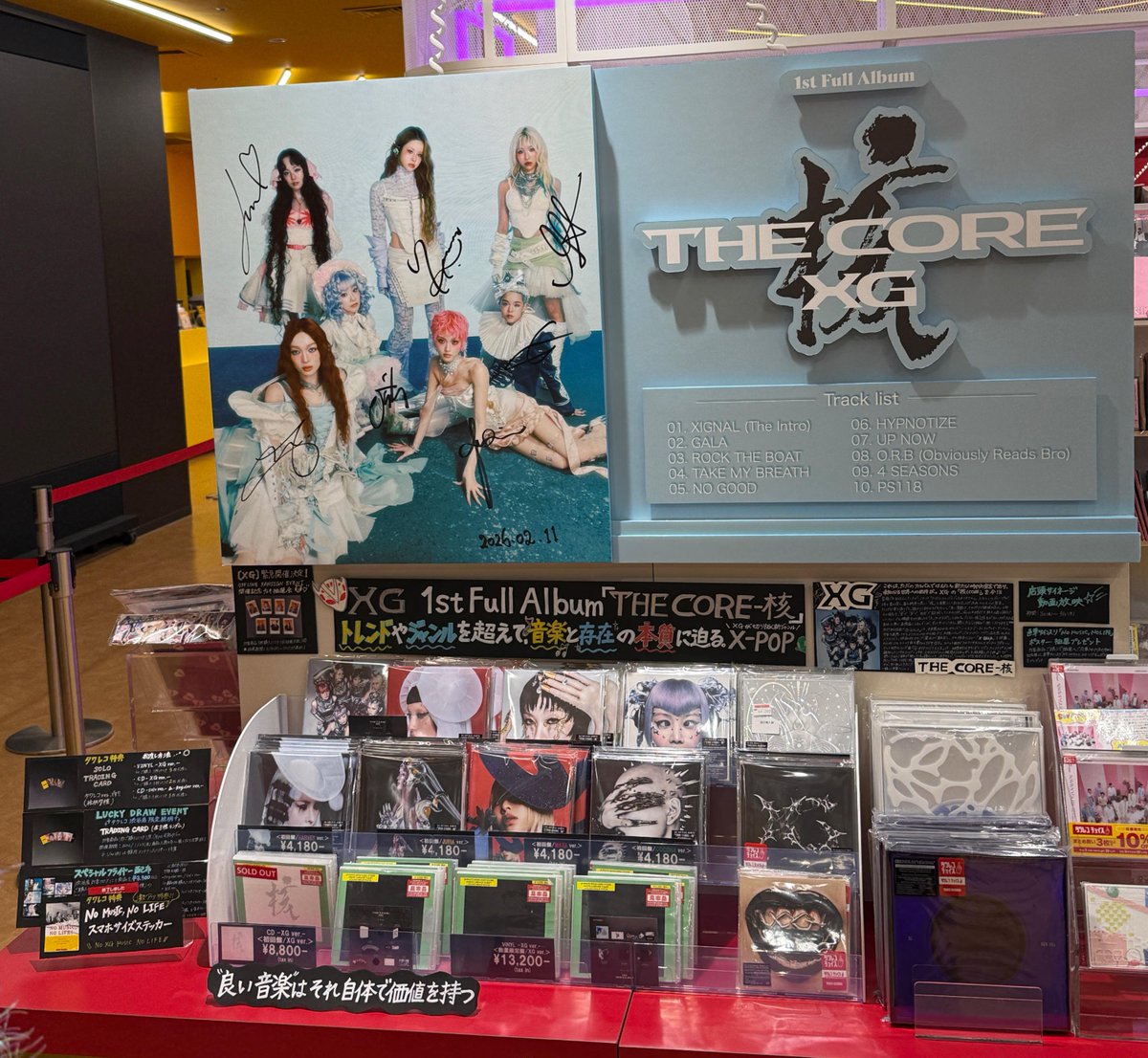 タワ渋XG】 ／ #XG 本日ワールドツアー 名古屋公演DAY2💫 #ALPHAZ 🐺XG