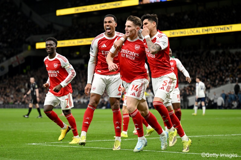 🏴󠁧󠁢󠁥󠁮󠁧󠁿試合結果🏴󠁧󠁢󠁥󠁮󠁧󠁿 アーセナルが“宿敵”トッテナム