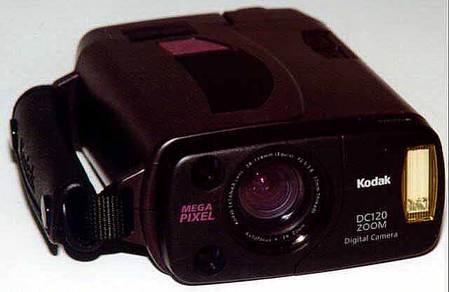 コダック、メガピクセル出力可能なデジタルカメラ「DC120 ZOOM」発表