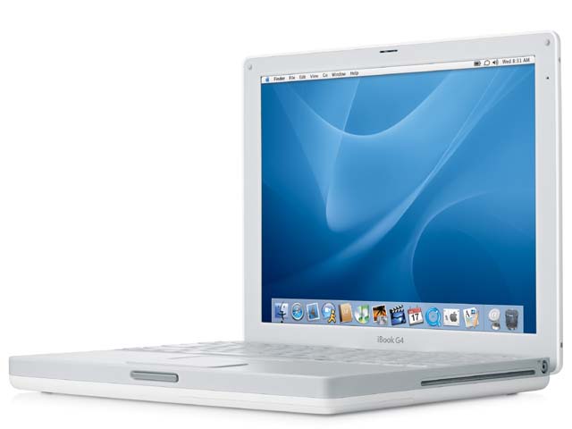 アップル、12型と14型のiBook G4