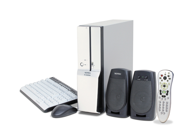 ソーテック、Windows XP MCE搭載picoBTXデスクトップ