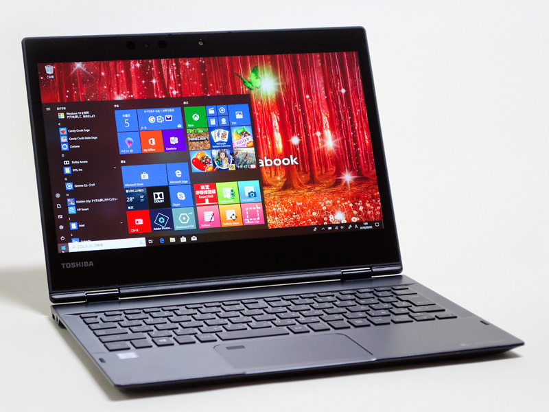 西川和久の不定期コラム】第8世代Core搭載で約1kgの12.5型2in1「東芝