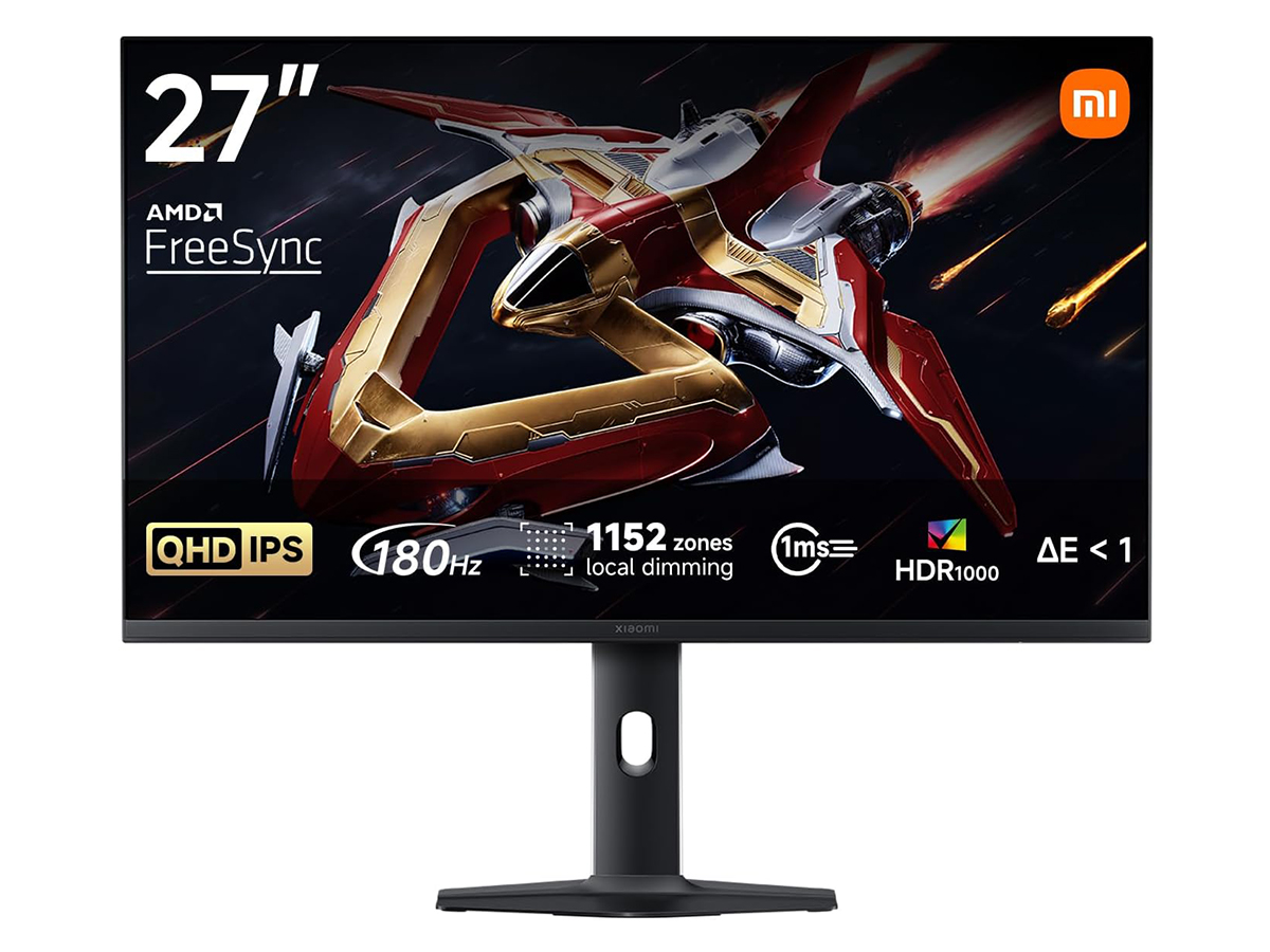 Xiaomi、ミニLED採用27型WQHDゲーミングモニターを早割4万4,980円で
