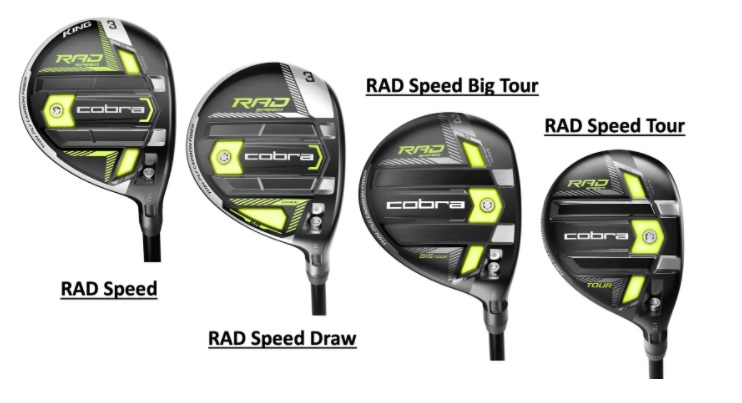 4モデルで登場 コブラ Cobra RADSPEED フェアウェイウッド