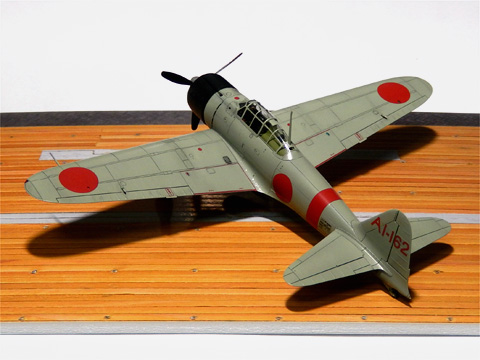タミヤ 1/72 零戦21型（その3・完成） : サンフィッシュ飛行隊
