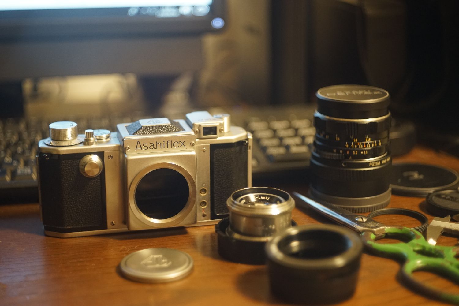 アサヒフレックスIIA と タクマー58mmF2.4 : nakajima akira's photobook