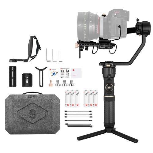 Zhiyun クレーン2Sフォローフォーカス3軸ハンドヘルドジンバル、追加3