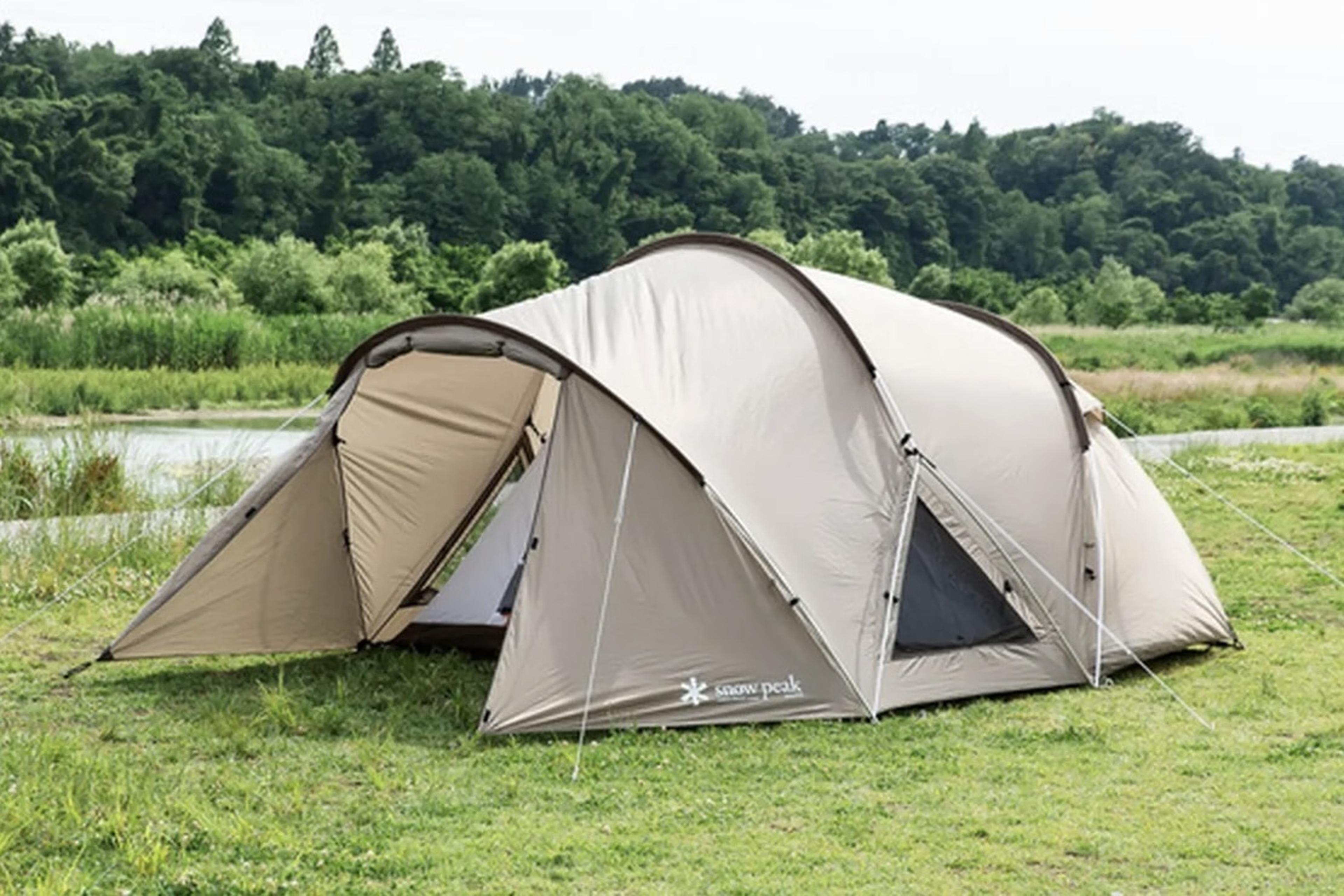 本音レビュー】スノーピーク「ランドネストドーム M」の特徴・設営方法