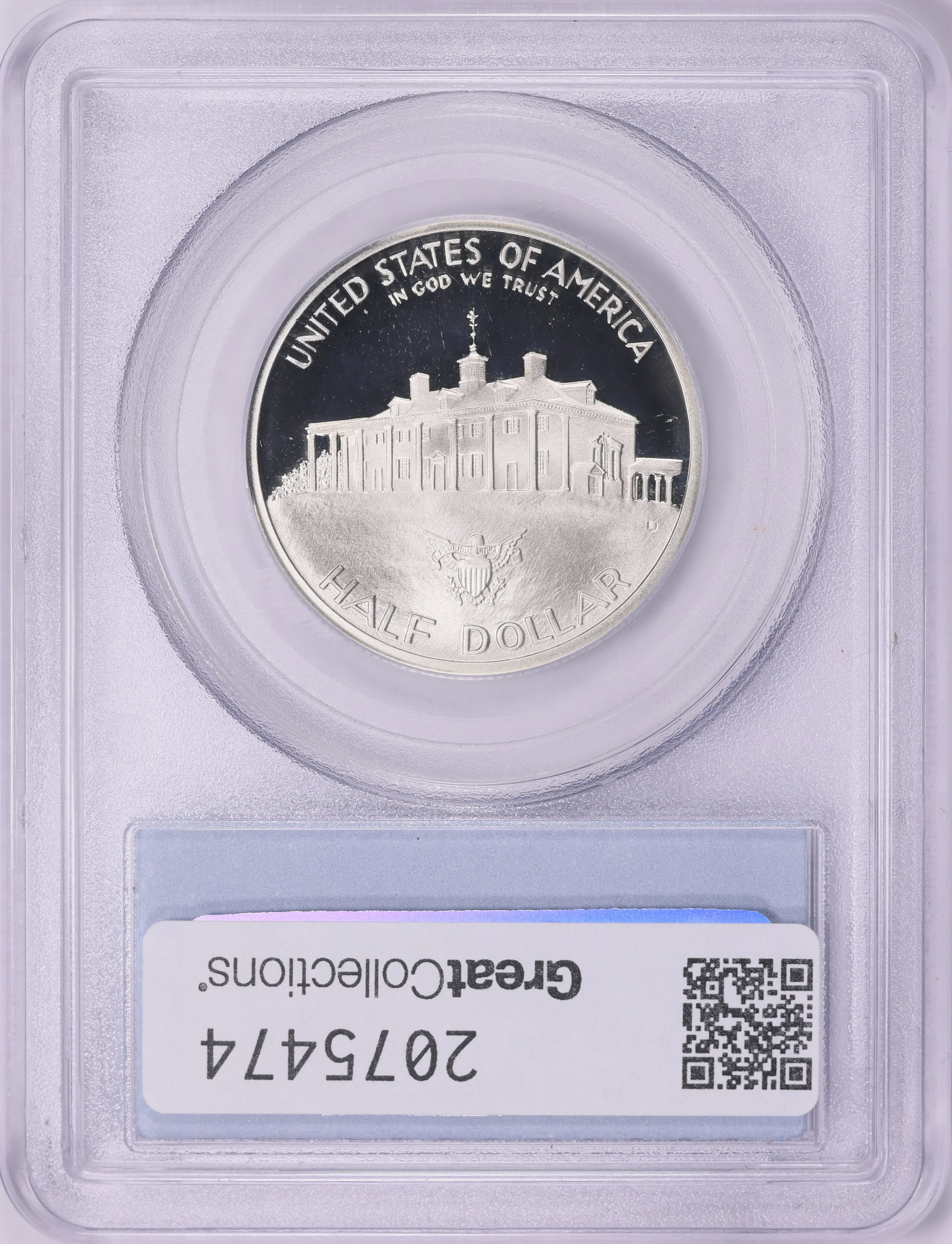 1982-S George Washington 250th Anniversary of Birth Silver Half