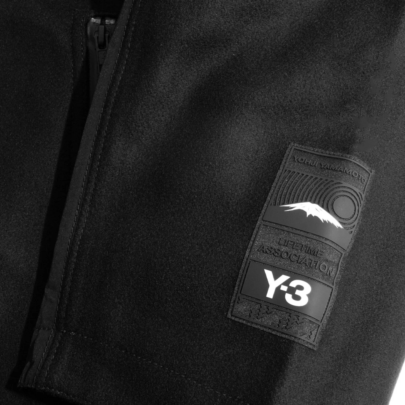 Y-3 CH3 Wool Melton Duffle Coat