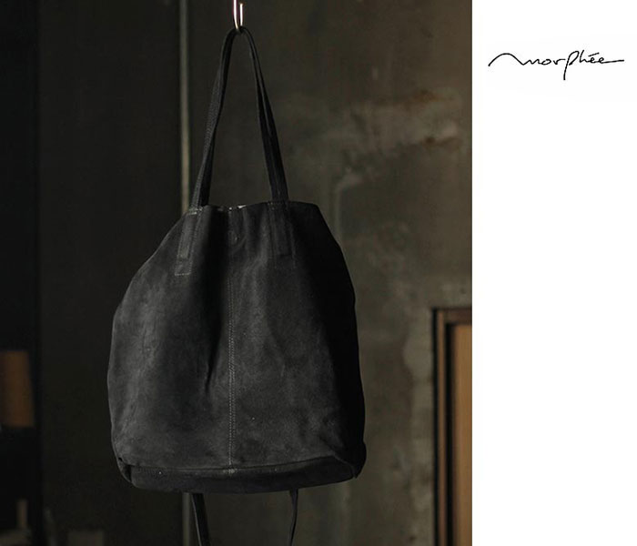 モルフェ Morphee ゴートレザー オイルドスウェード ミディアム トート