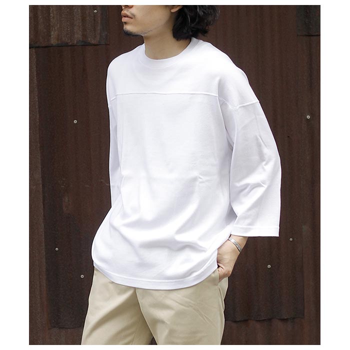 SCYE サイ ラフ ジャージー フットボール Tシャツ Rough Jersey