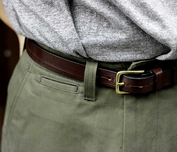 ジャベツクリフ JABEZ CLIFF レザーベルト 28mm ステアアップ STIRRUP