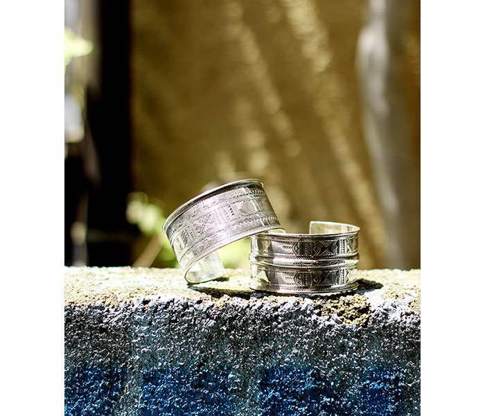 トゥアレグ シルバーバングル TOUAREG SILVER BANGLE WIDE No8 (TUAREG