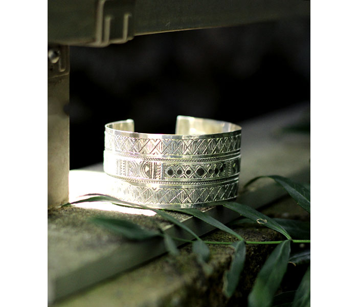 トゥアレグ シルバーバングル TOUAREG SILVER BANGLE WIDE No14