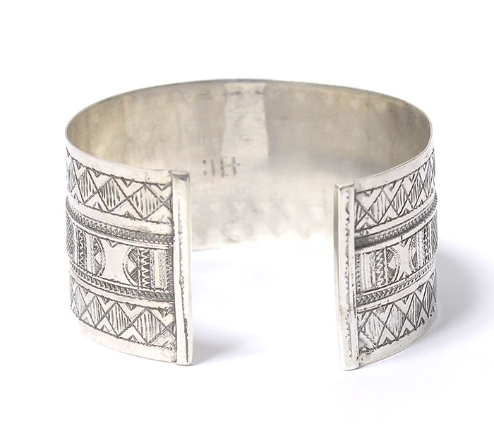 トゥアレグ シルバーバングル TOUAREG SILVER BANGLE WIDE No14