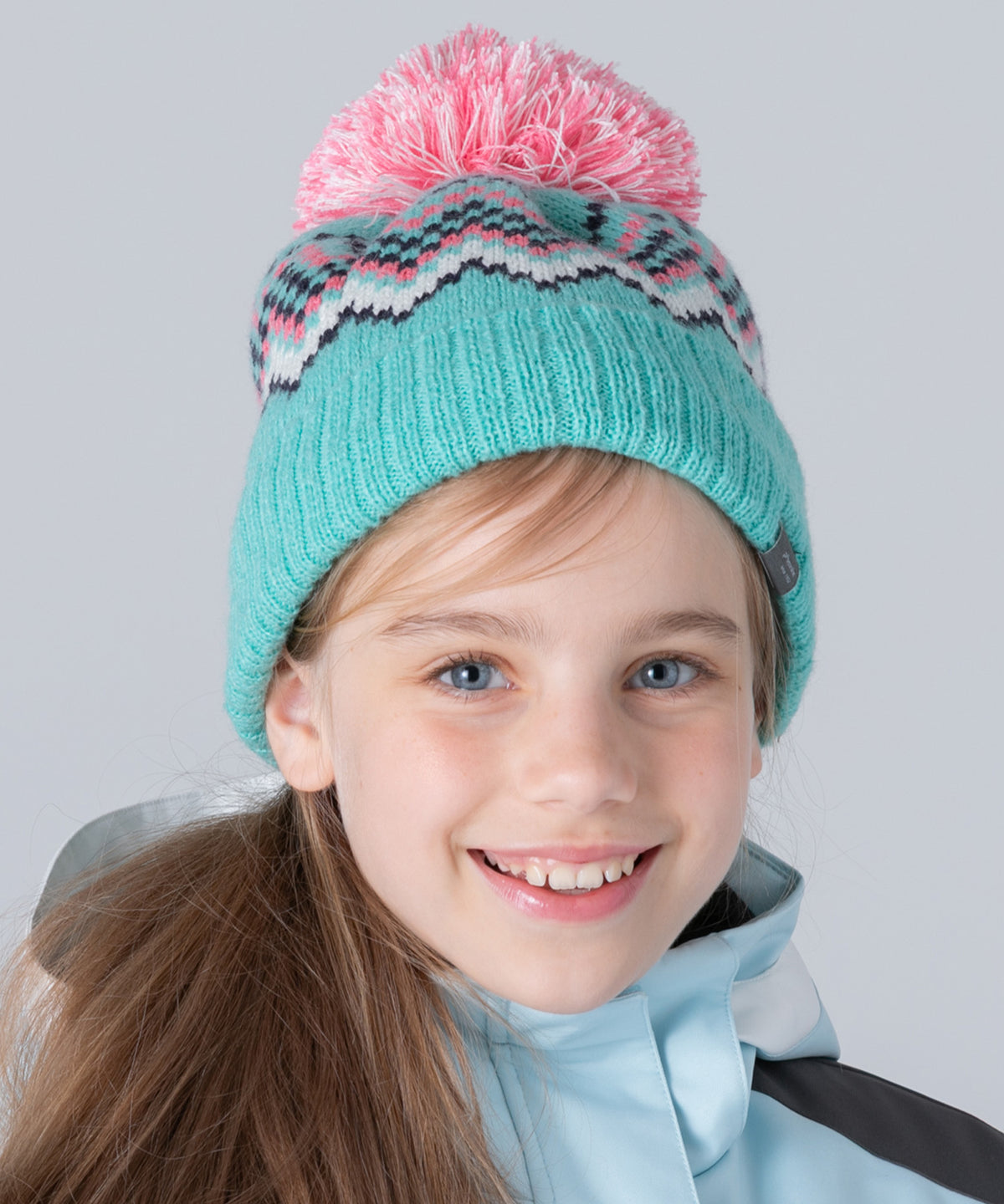 KIDS/JUNIOR】Mix Border Watch Hat ミックスボーダージュニアニット