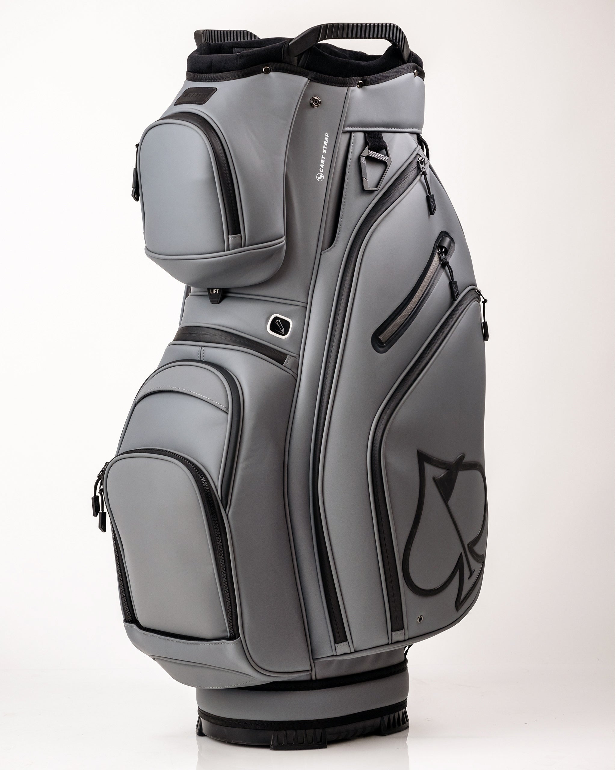Pins & Aces Cart Bag - Flat Ash | Player Preferred Golf Bag
