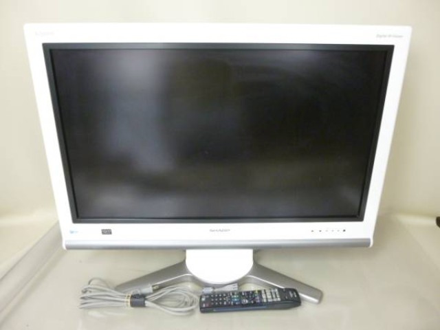シャープ AQUOS LC-32D10 液晶テレビ 2007年製 液晶テレビ 白 （ 液晶
