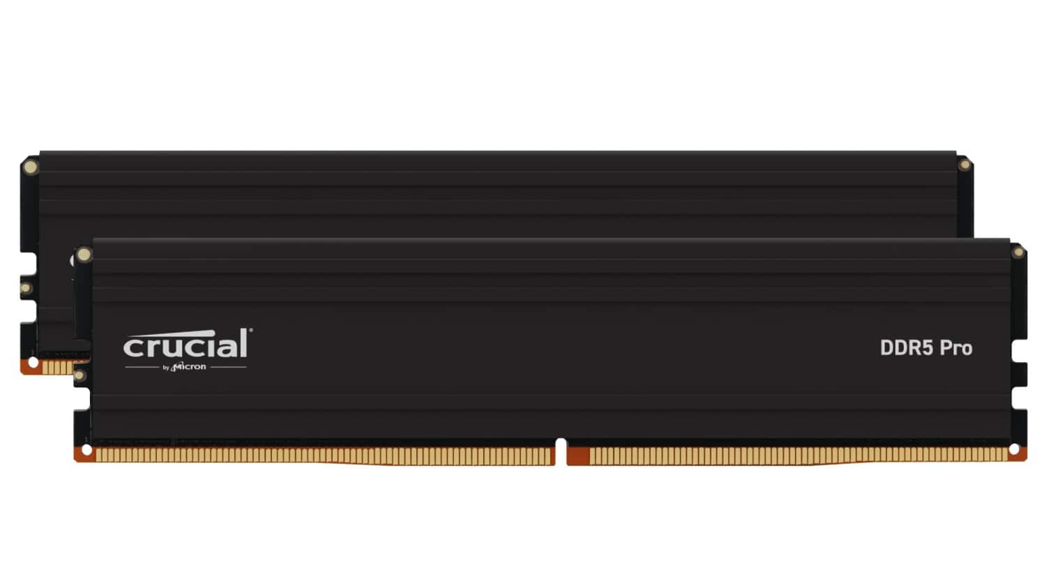 Crucial Pro 32GB (2x16GB) DDR5 5600MHz C46 UDIMM Desktop Memory