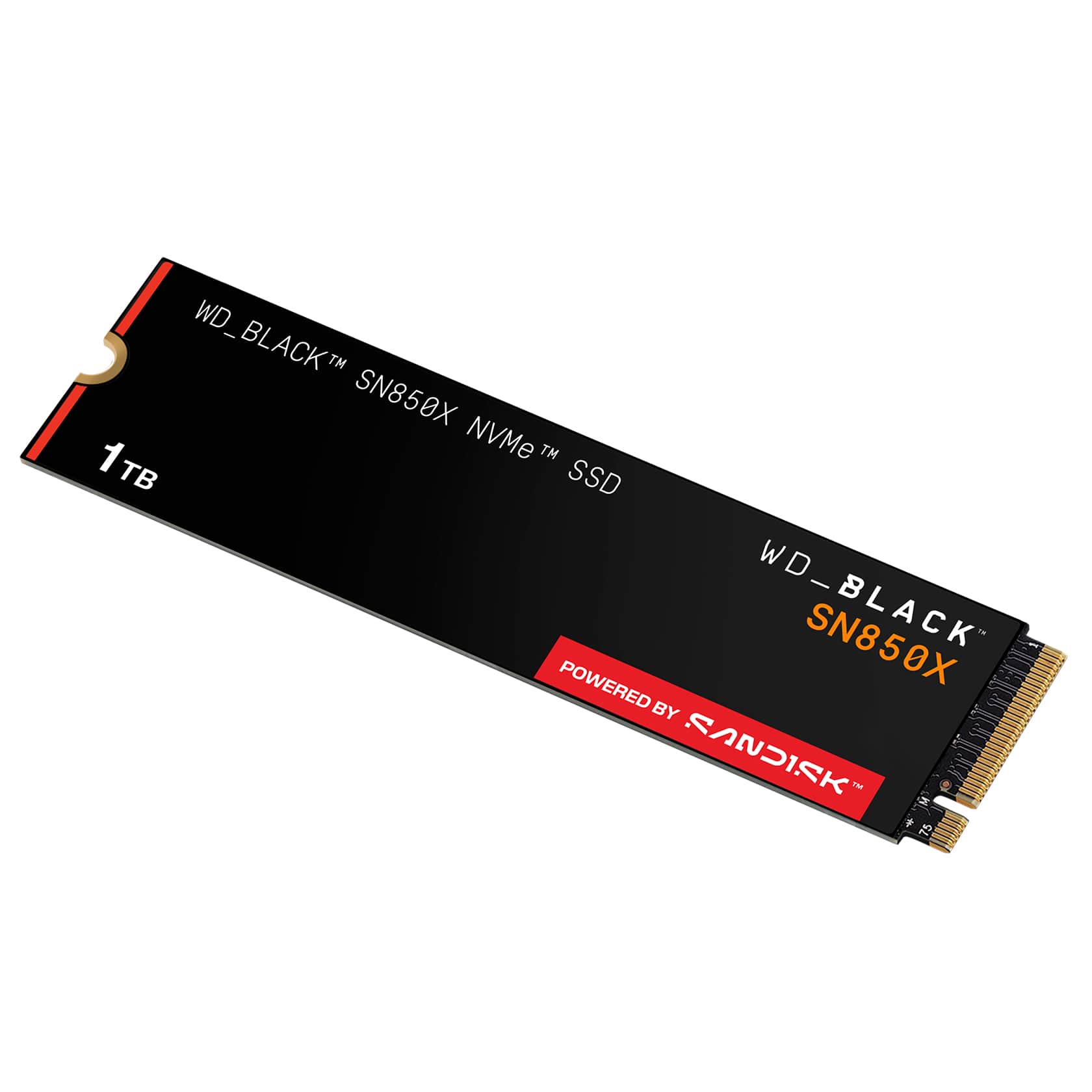 WD BLACK SN850X 1TB Internal SSD PCIe Gen 4 x4 NVMe WDBB9G0010BNC